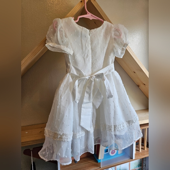 3T Swiss Dot Tea Dress - Picture 3 of 3